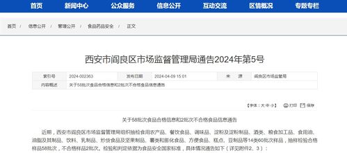西安市閻良區市場監督管理局關于58批次食品合格信息和2批次不合格食品信息通告與足療店會員管理軟件的關聯解析